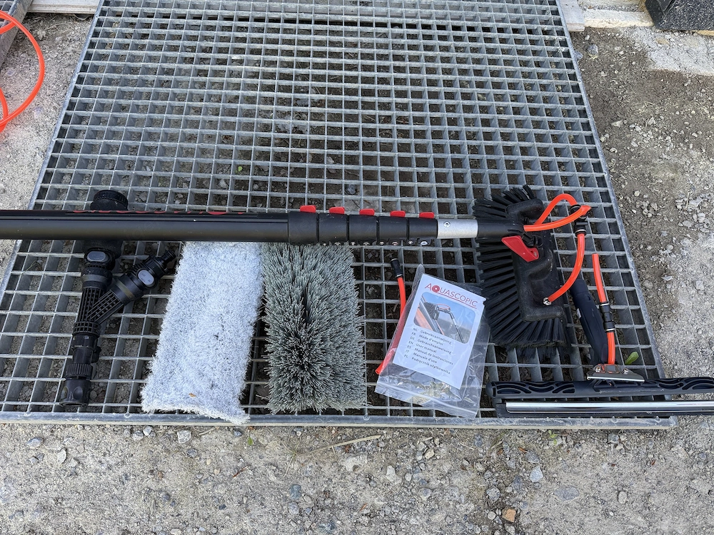 Aquatic Teleskop Reinigung 11m