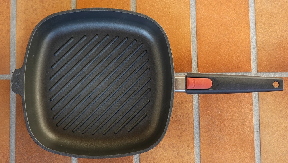 Woll Grill-Pfanne, 28cm x 28cm, inkl. Deckel