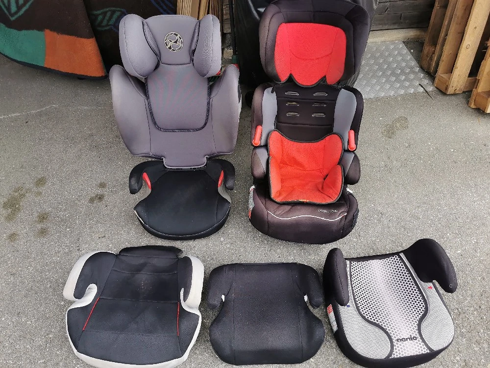 Kindersitz Sitzerhöhung Auto Cybex Gold Solution S-fix, Osann Junior Shadow Isofix, Nania