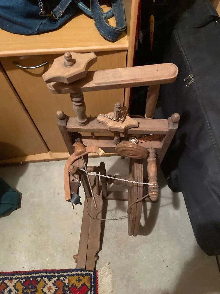 Spinnrad, schönes Modell