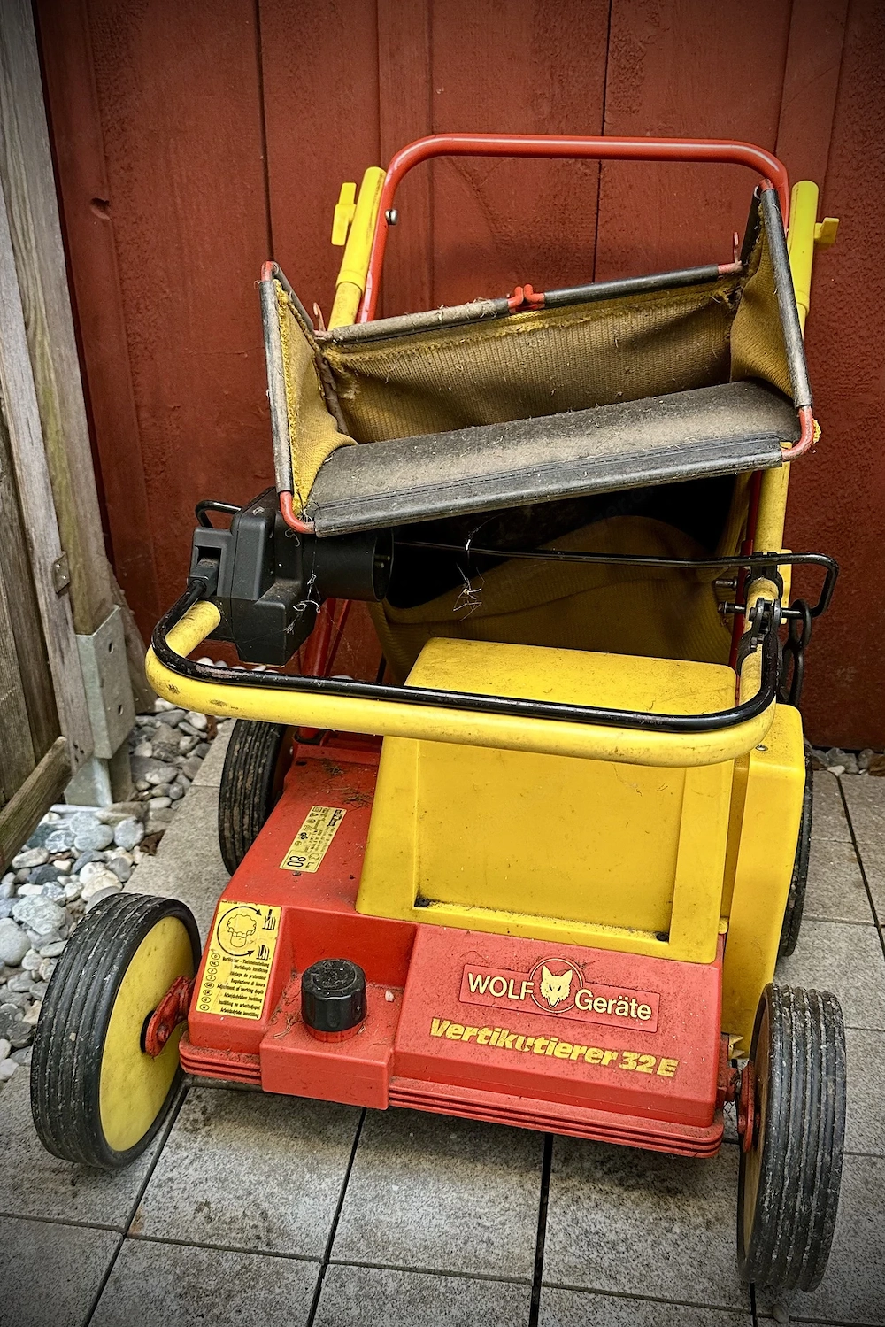 Wolf Vertikutierer Elektro 32 E * Auffangsack * Leistungsstark
