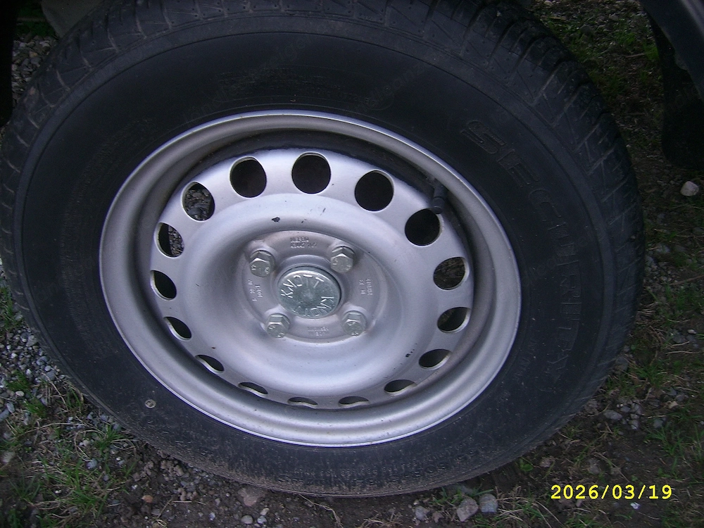 Anhängerreifen mit Felgen 13 Zoll