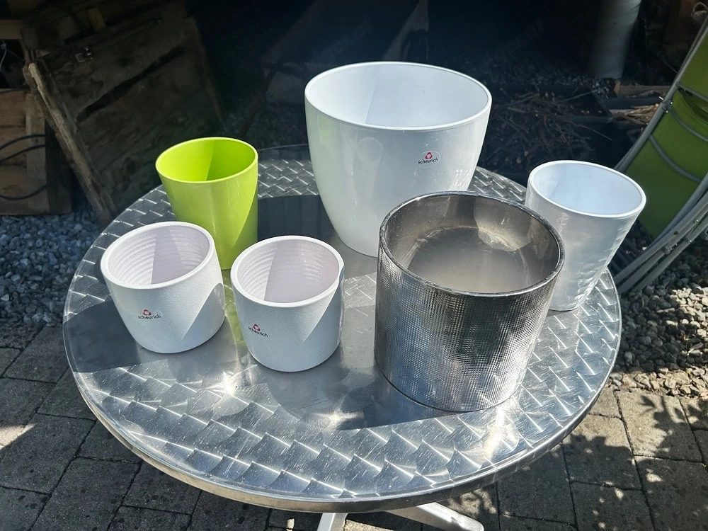 Blumentöpfe   Übertöpfe Set   verschiedene Größen & Designs