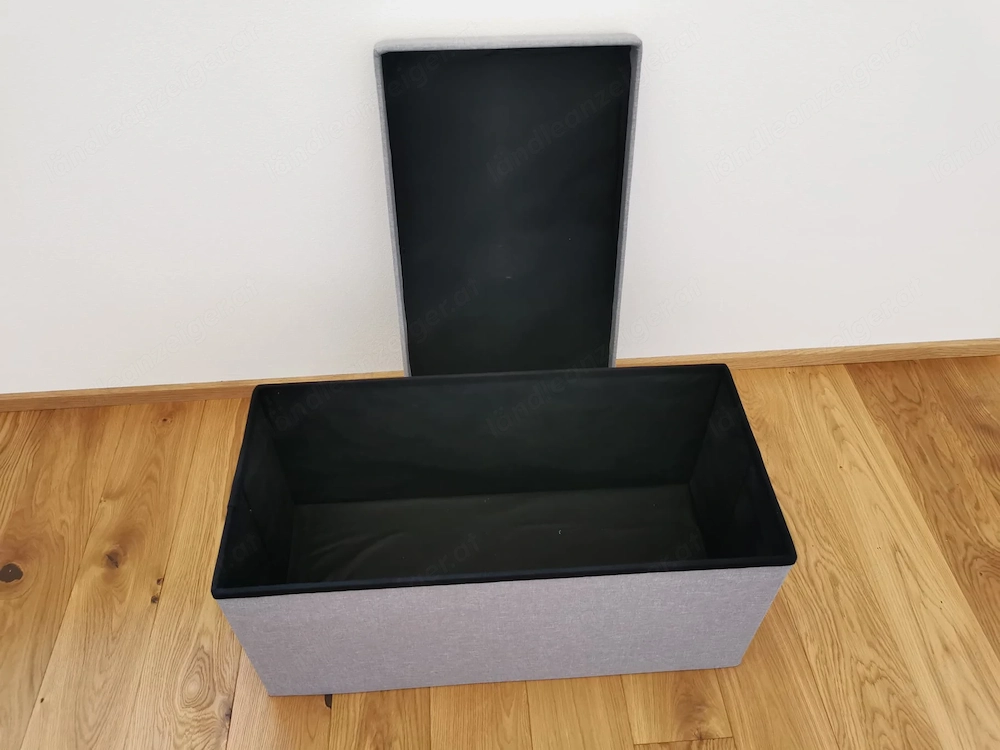 Sitzbox Aufbewahrungsbox Stoff