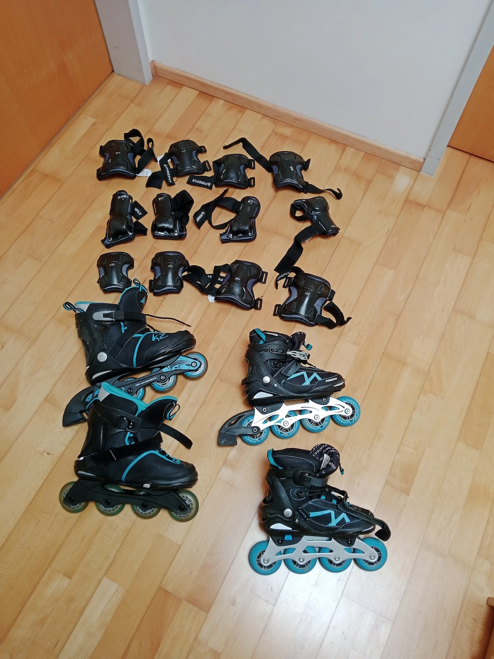 2x Paar Inlineskates 