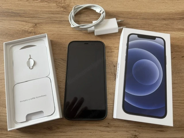IPhone 12 in schwarz 128 GB in Topzustand
