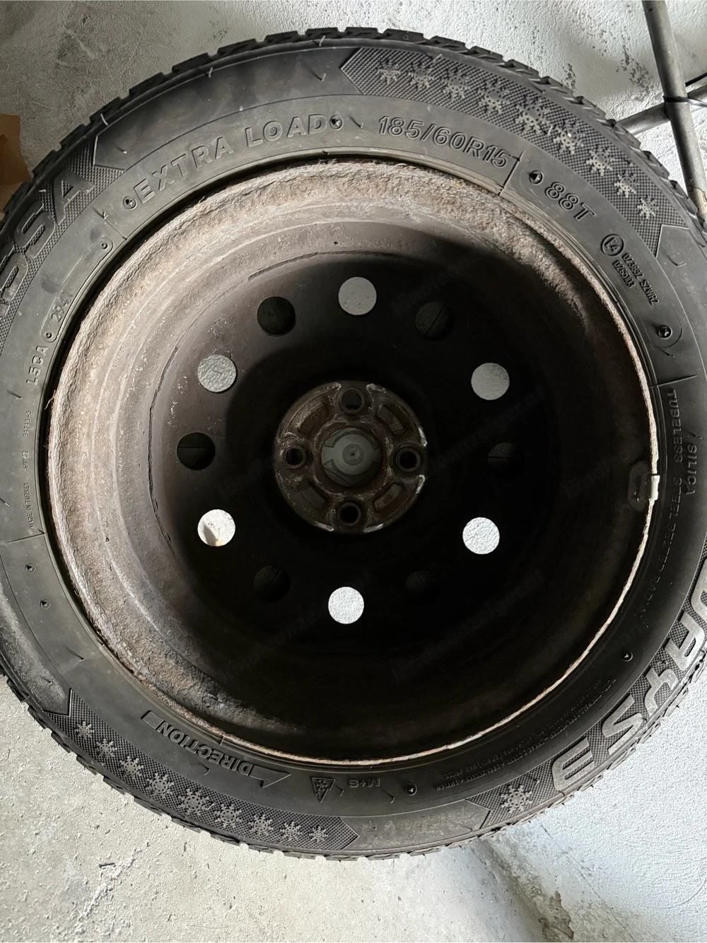 4x stahlfelgen 