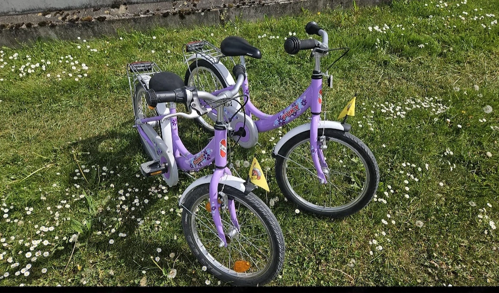 2 puky Fahrräder beide 18zoll