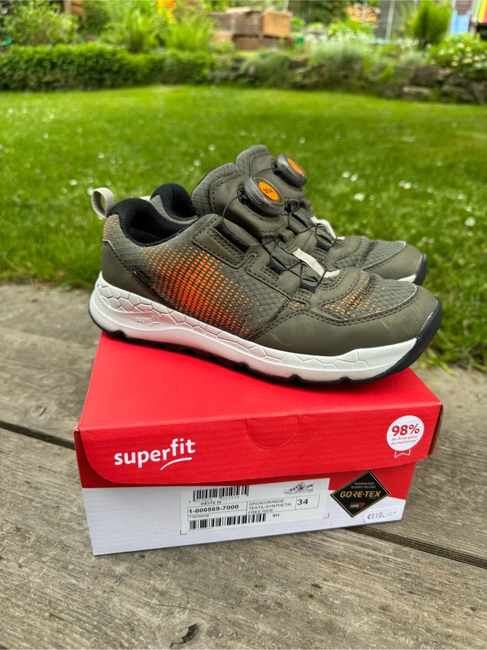 Kinder Gore-Tex Schuhe Gr. 34