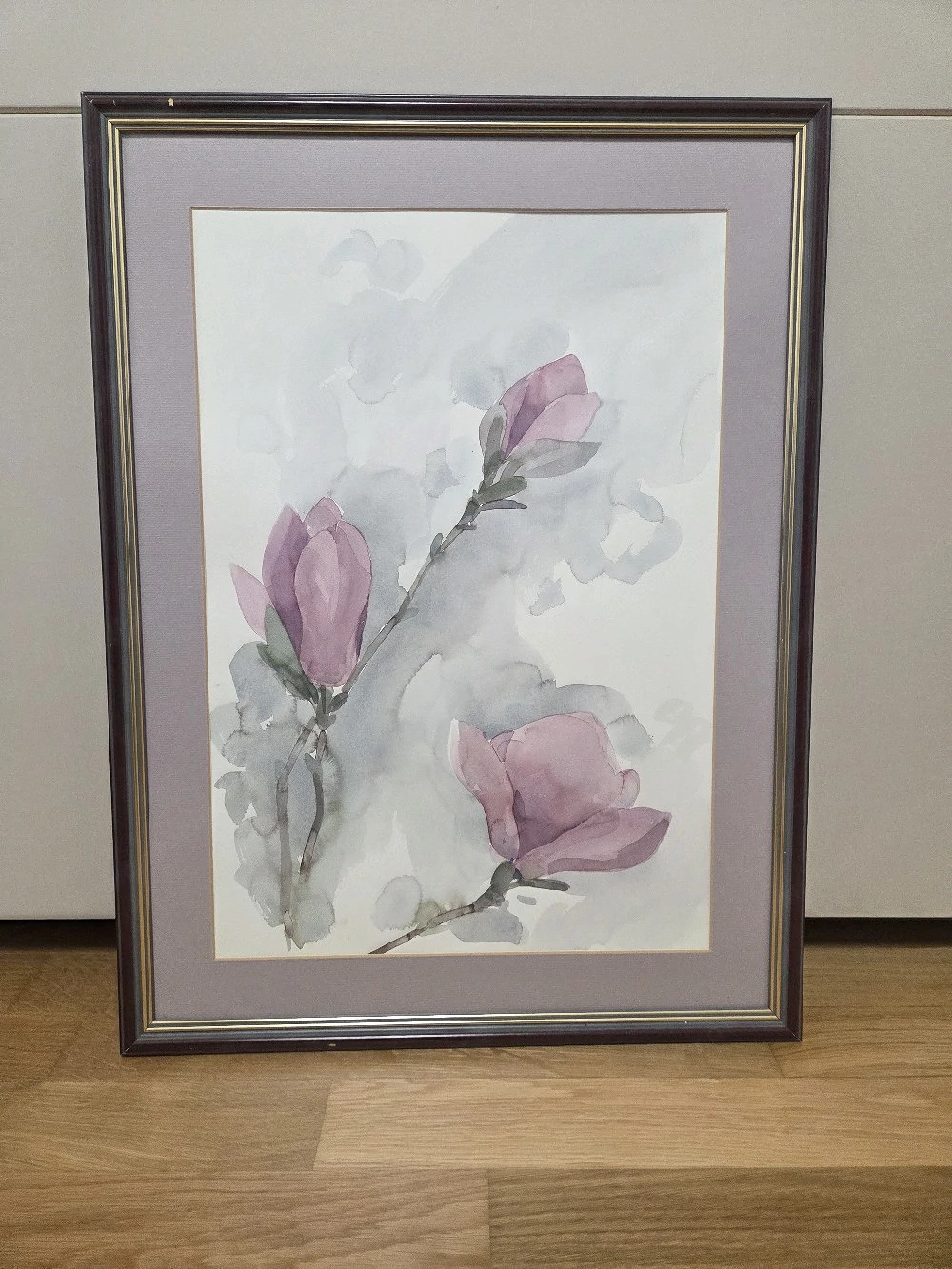 Bild mit Tulpen