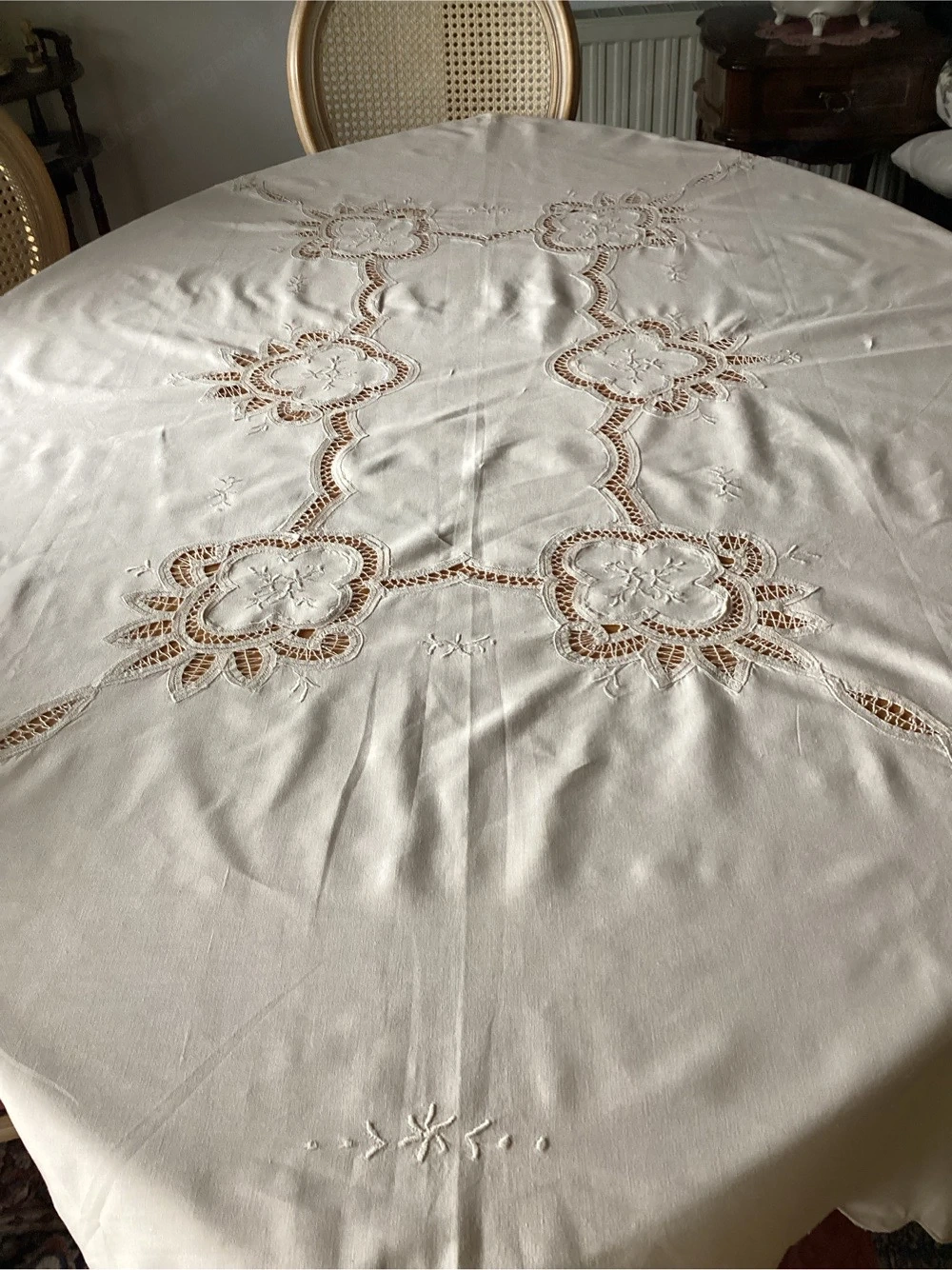 Vintage Tischdecke