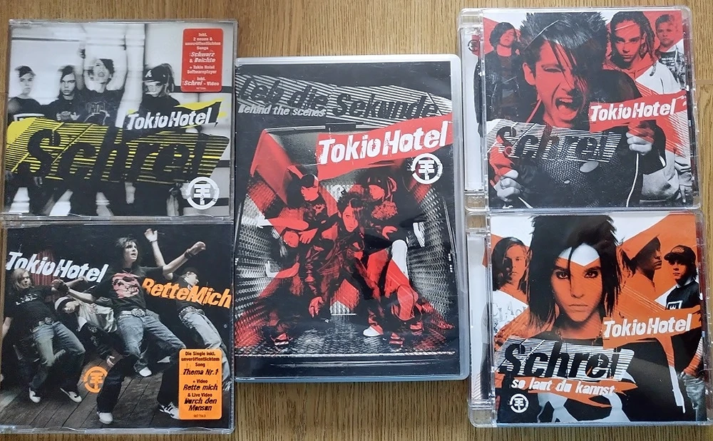 Tokio Hotel Fan-Paket: Die Anfänge - 4 CDs + DVD