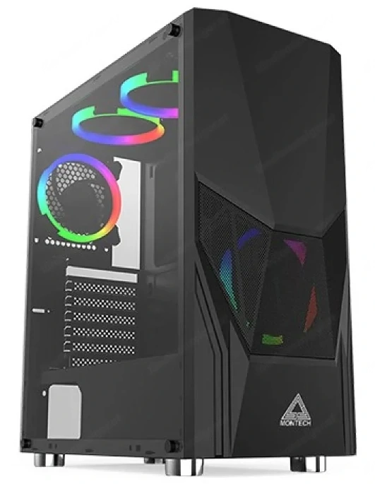 Gaming-PC (Ryzen 5 3600, 256GB M2 SSD, 1TB HDD, 16GB Ram, RX580 8GB, WLan) - TOP