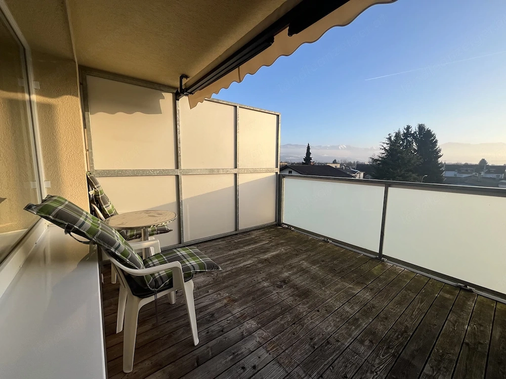 Möblierte Zweizimmerwohnung mit Terrasse 52 qm ab September 2026