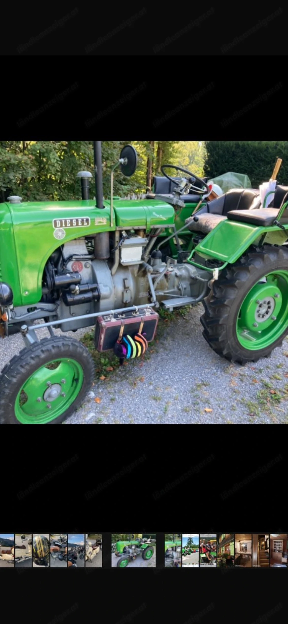 Traktor Steyr mit Hänger 
