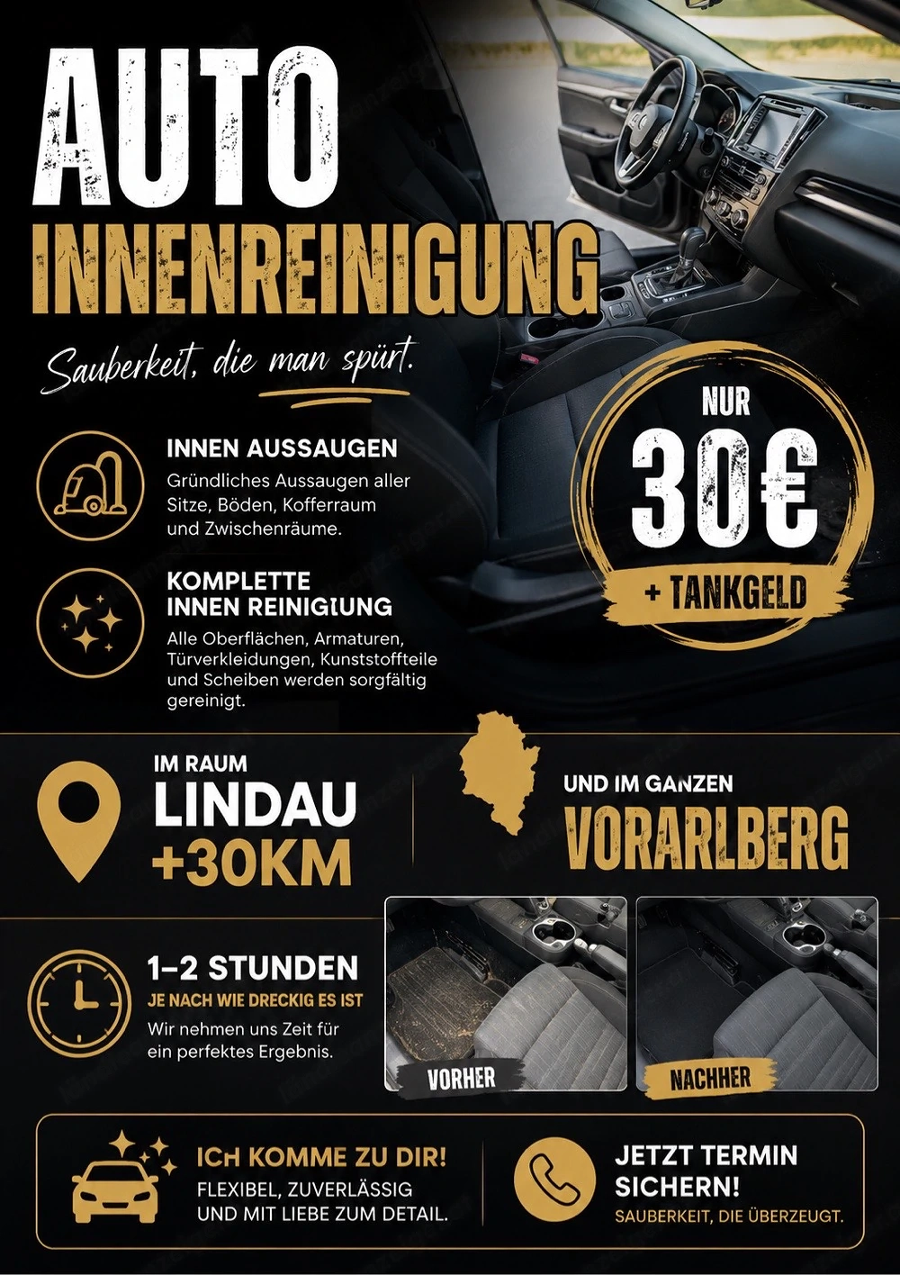 Auto-Innenreinigung