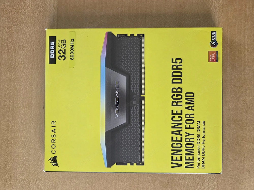 Corsair Vengeance RGB 32GB Kit DDR5-6000 CL30 - Top Zustand 370 VHB