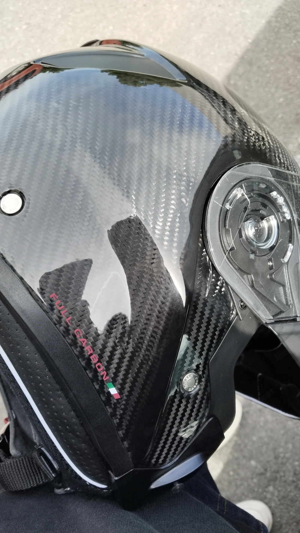 Caberg Levo Carbon Größe L.   (inkl. Sena SFR  Einzelpack , Bluetooth Kommunikationssystem) 