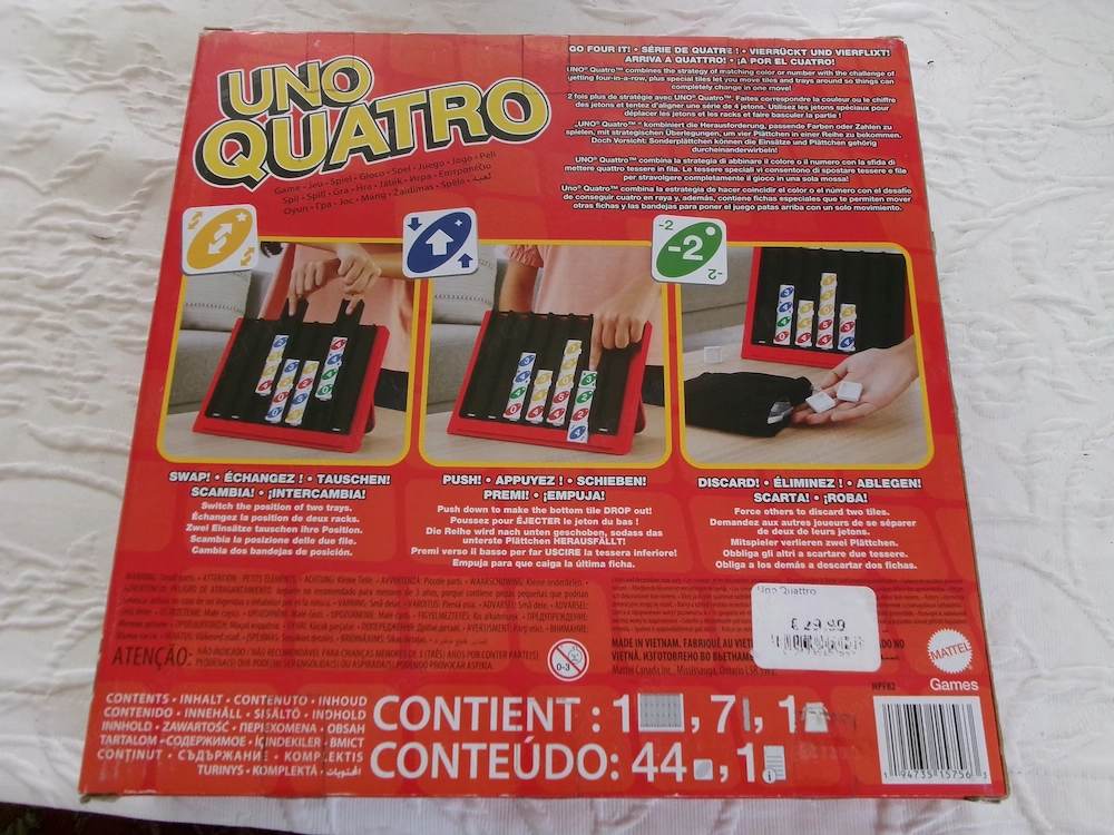 Spiel - Uno Quatro 