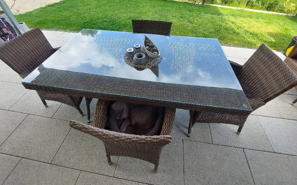 Gartentisch + Stühle GRATIS