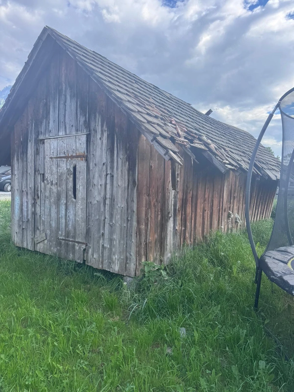 Altes Holz zu verschenken - Selbstabbau