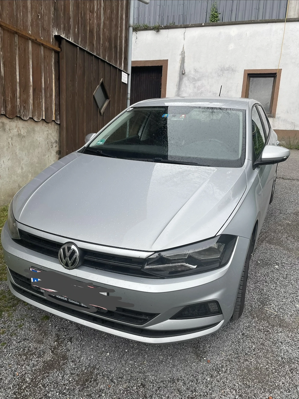 VW Polo Silber 2018, KM 130T