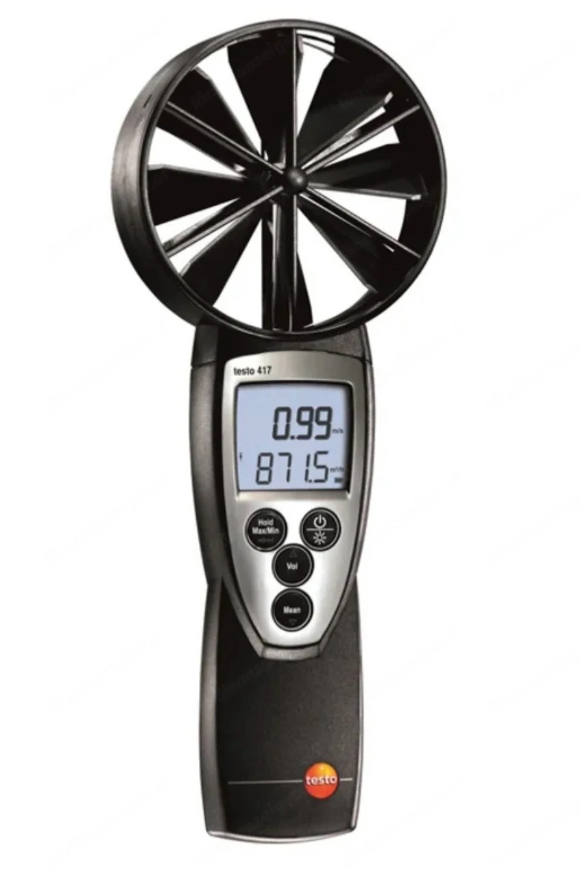 Flügelradanemometer mit Trichterset