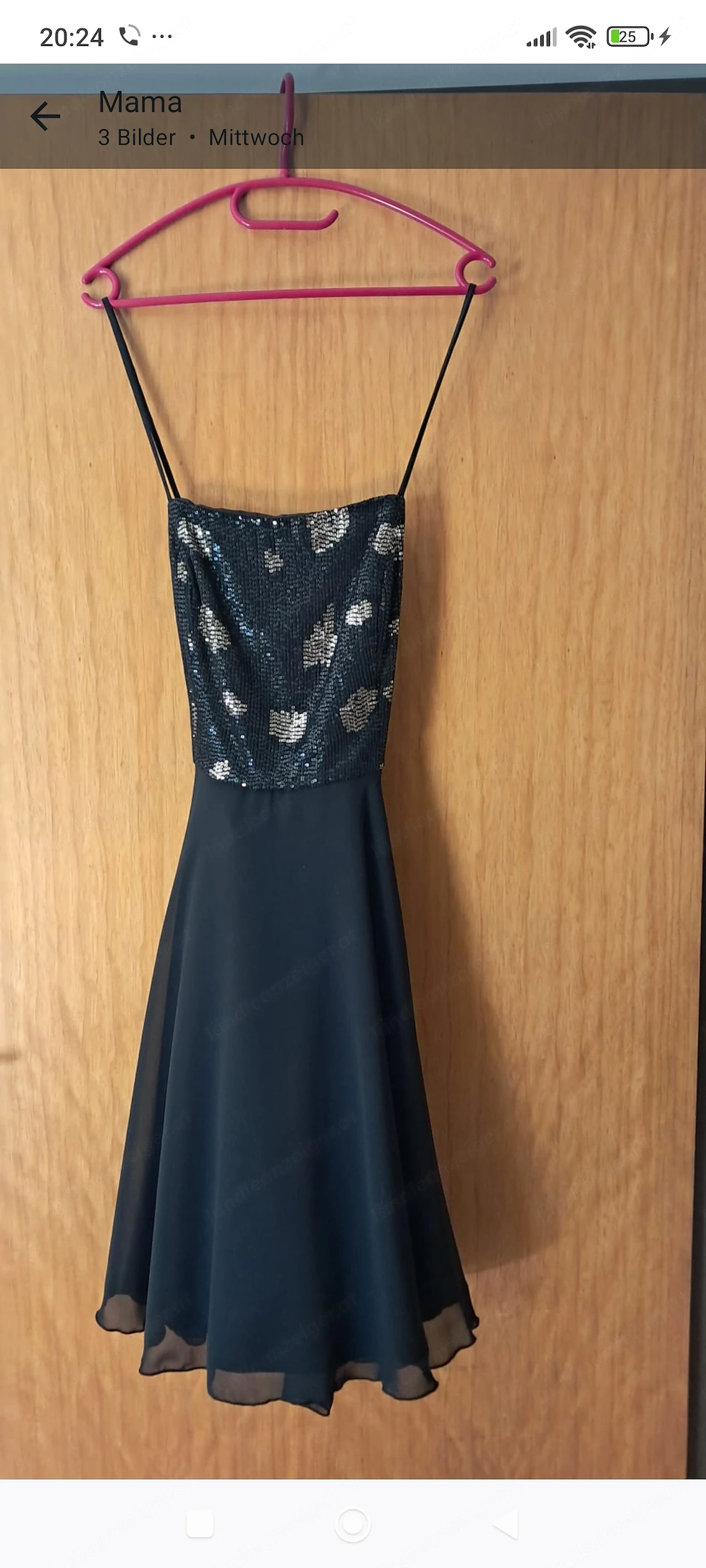 tolles Abendkleid mit Spaghettiträger NEU, Gr. 40