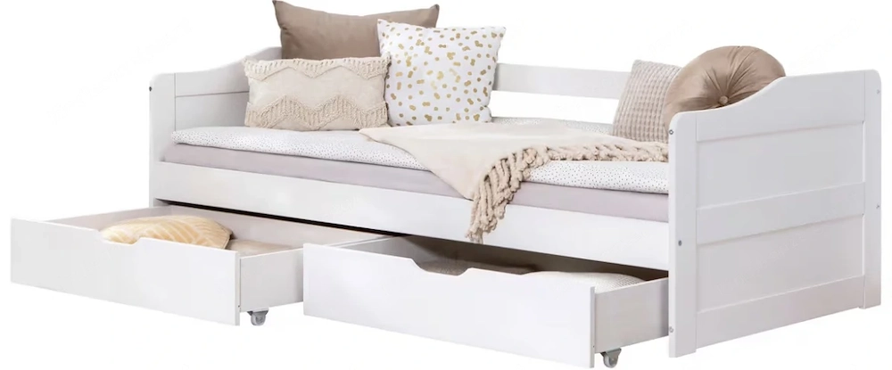 Bett 90x200 mit Matratze 