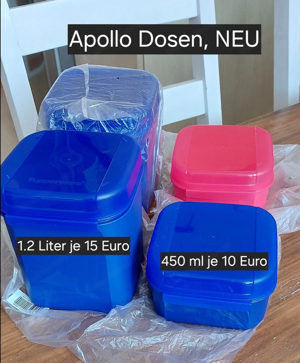 Apollo Tupperware NEU ab