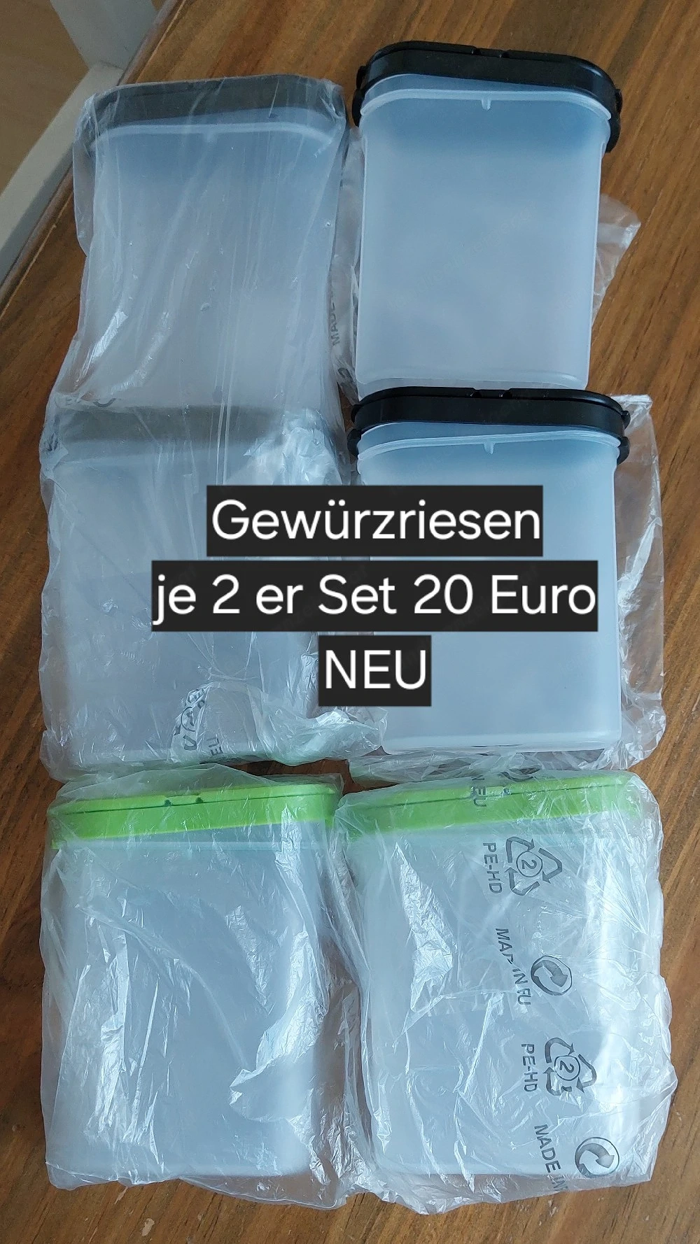 Gewürzriesen Tupperware NEU