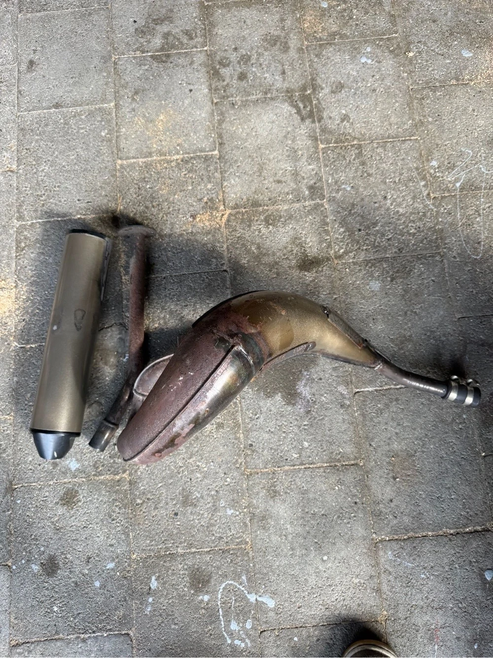 Sportauspuff Doppler WR7 Derbi 