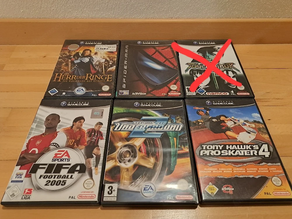 Nintendo Gamecube Spiele Bundle