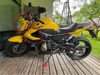 Yamaha xj6n ohne ABS 