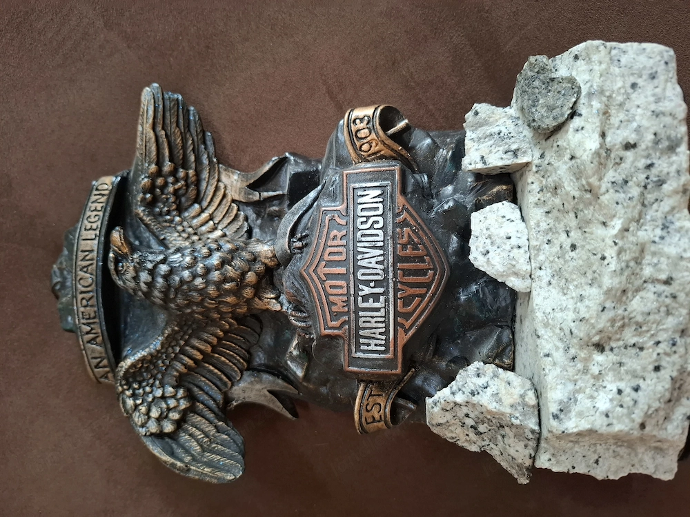 Harley Davidson Skulptur 