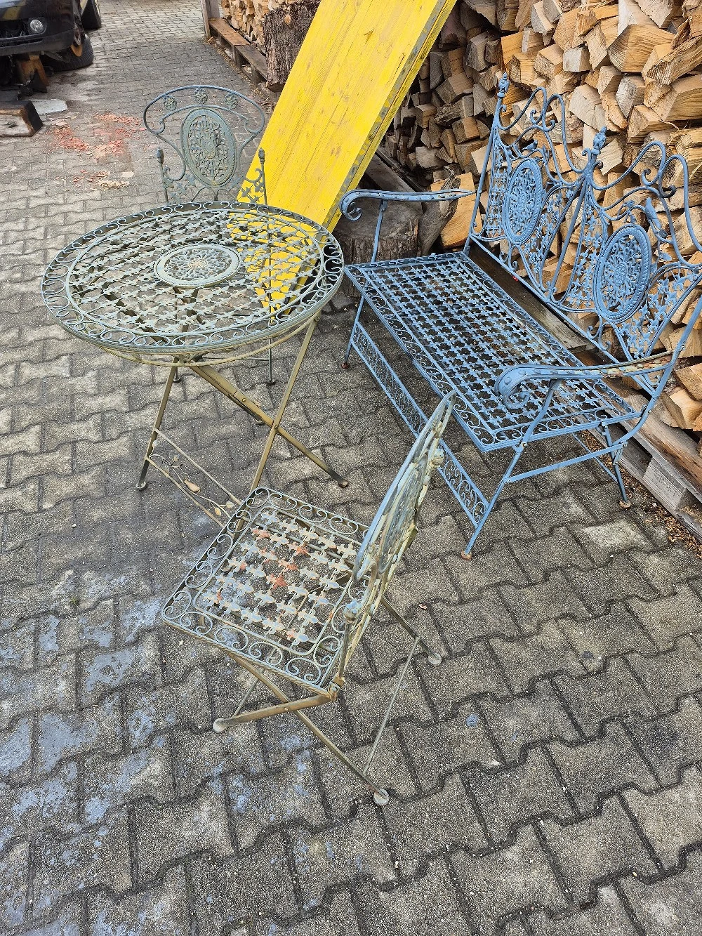 rustikale gartenmöbel