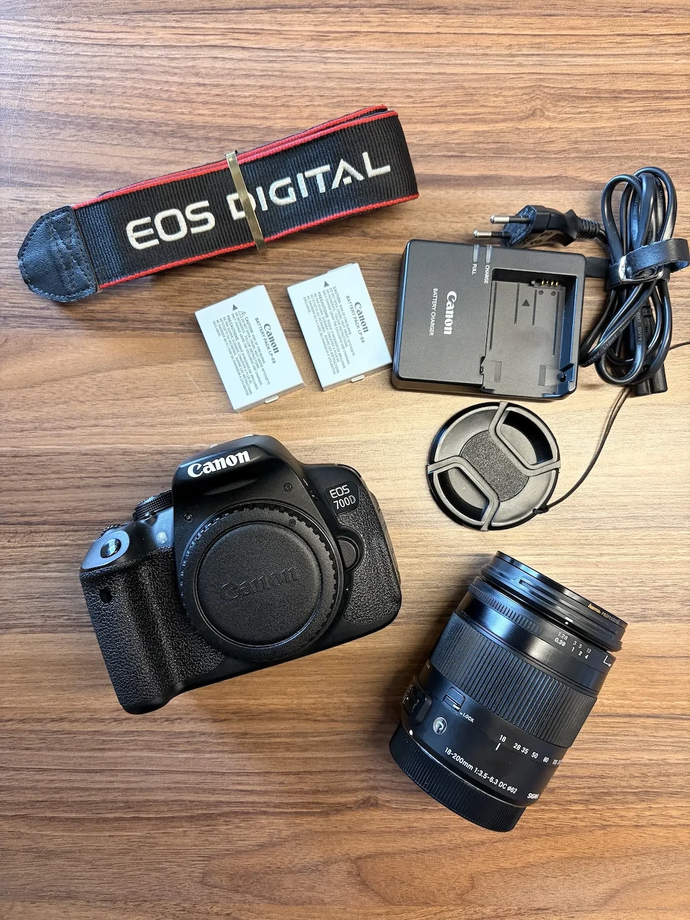 Canon EOS 700D Set