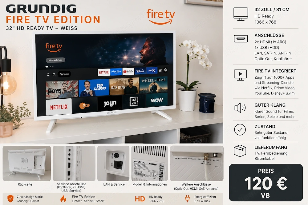 Grundig firetv 