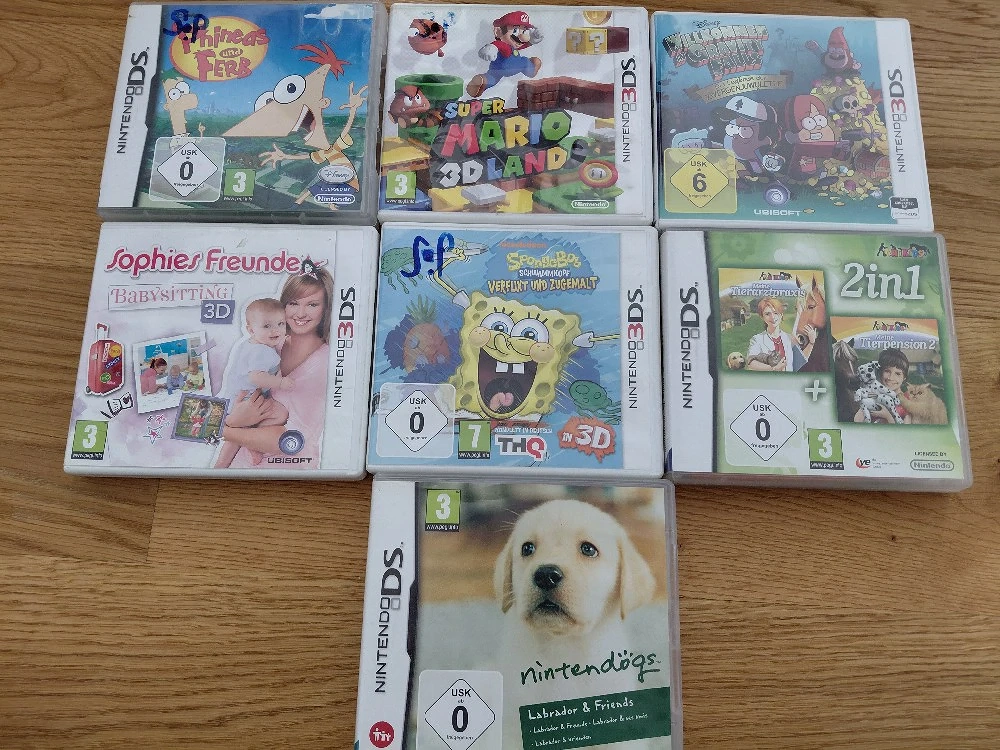 Nintendo 3DS Spiele 2Euro