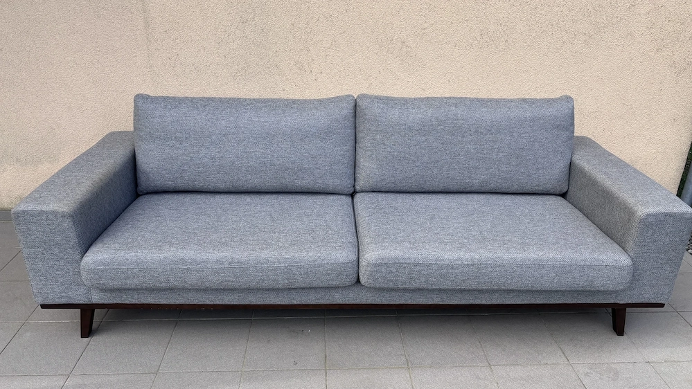 Couch   Sofa in Grau   gepflegter Zustan