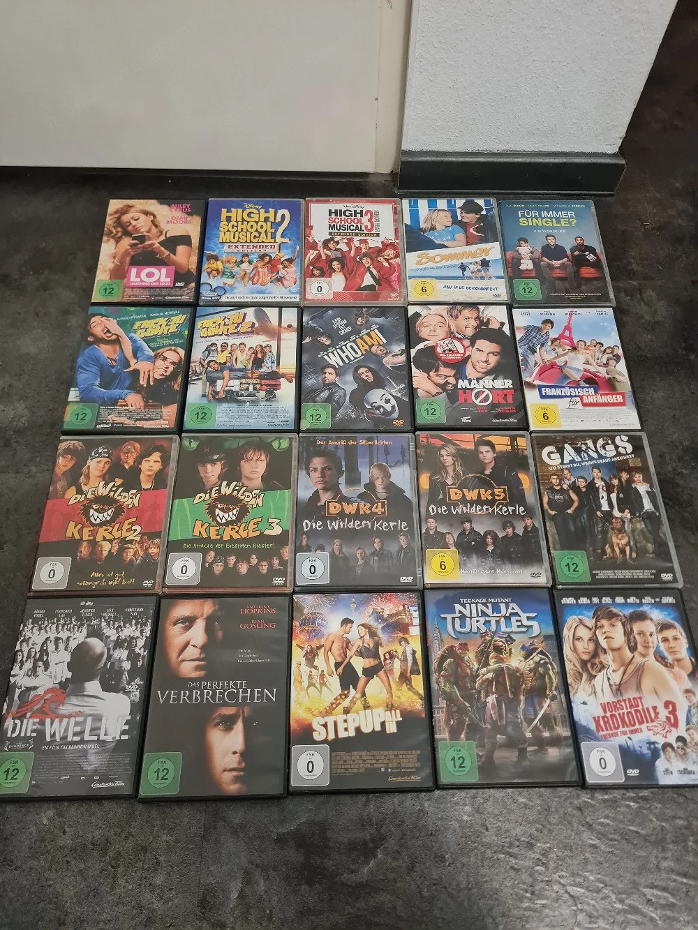 20er DVD-Set | Jugendfilme, Komödien & Action