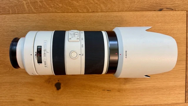 Sony 135 mm und Sony 70-400 mm Objektive