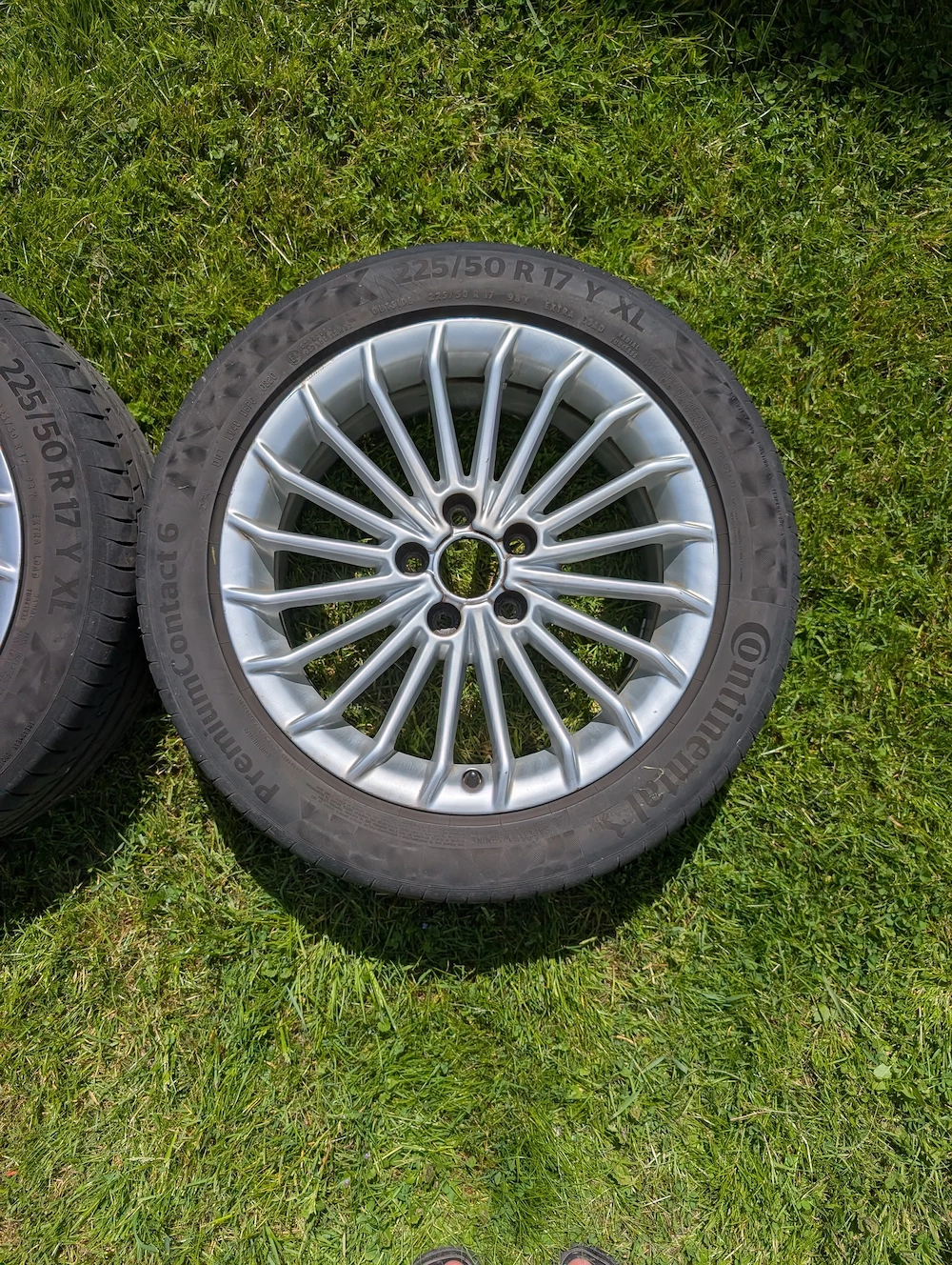 Audi A4 Alufelgen 17 Zoll   20 Speichen 