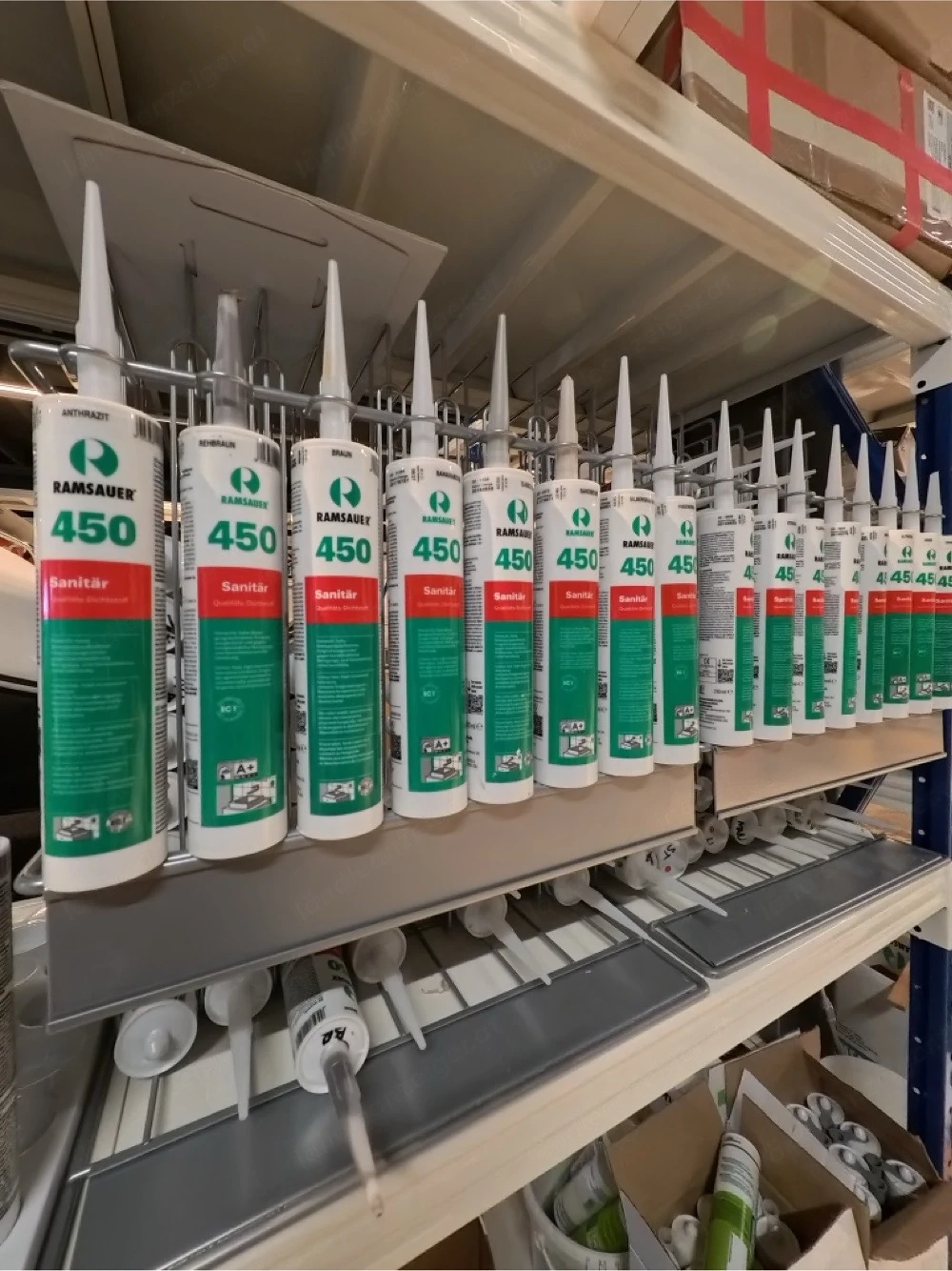 Silikonkartuschen in diversen Farben