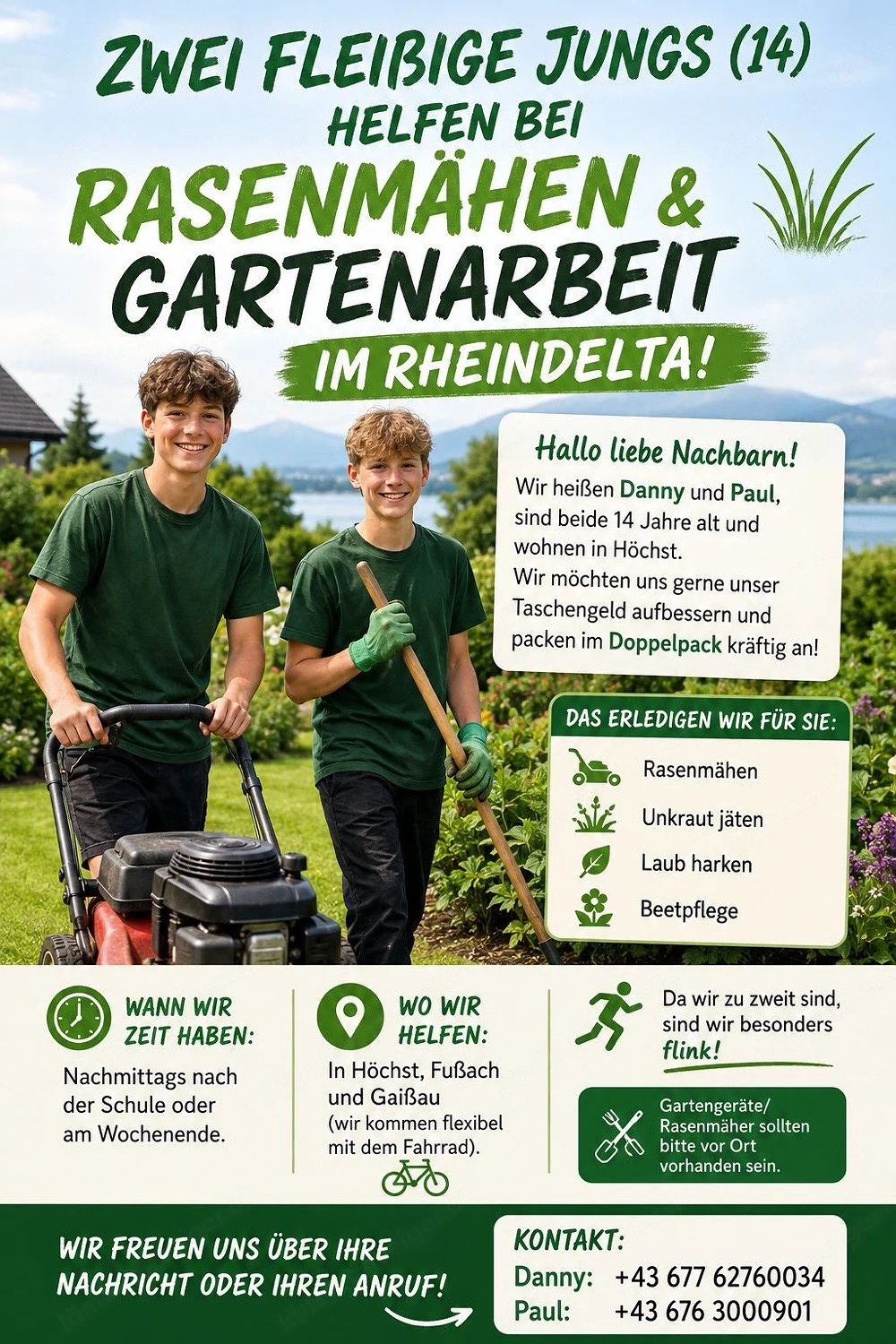 Gartenarbeit 