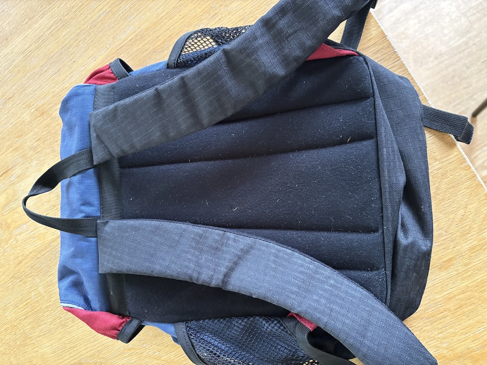 Kinder-Rucksack blau rot