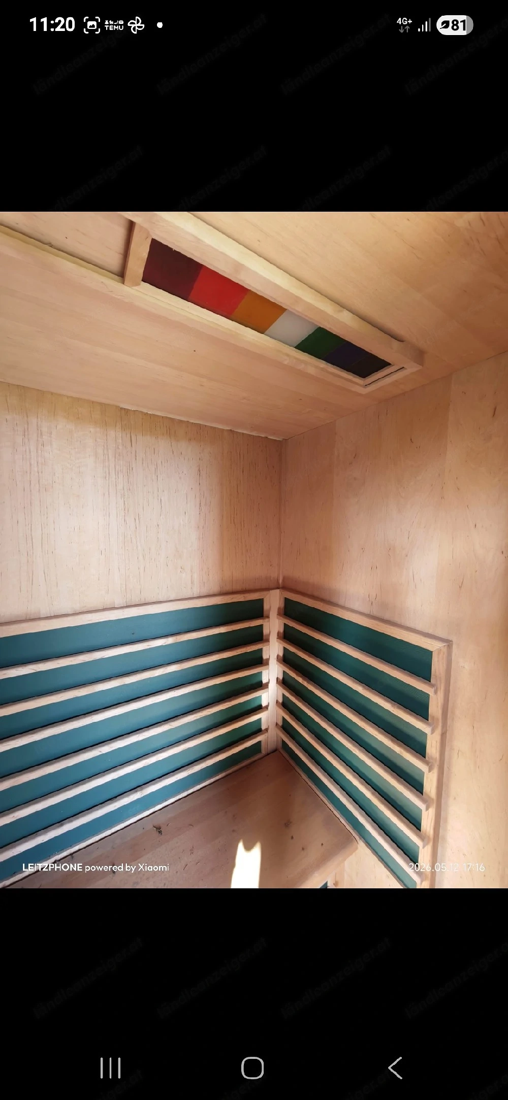 Infrarot Sauna