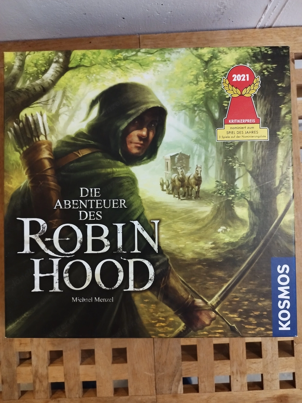 Brettspiel "Die Abenteuer des Robin Hood"
