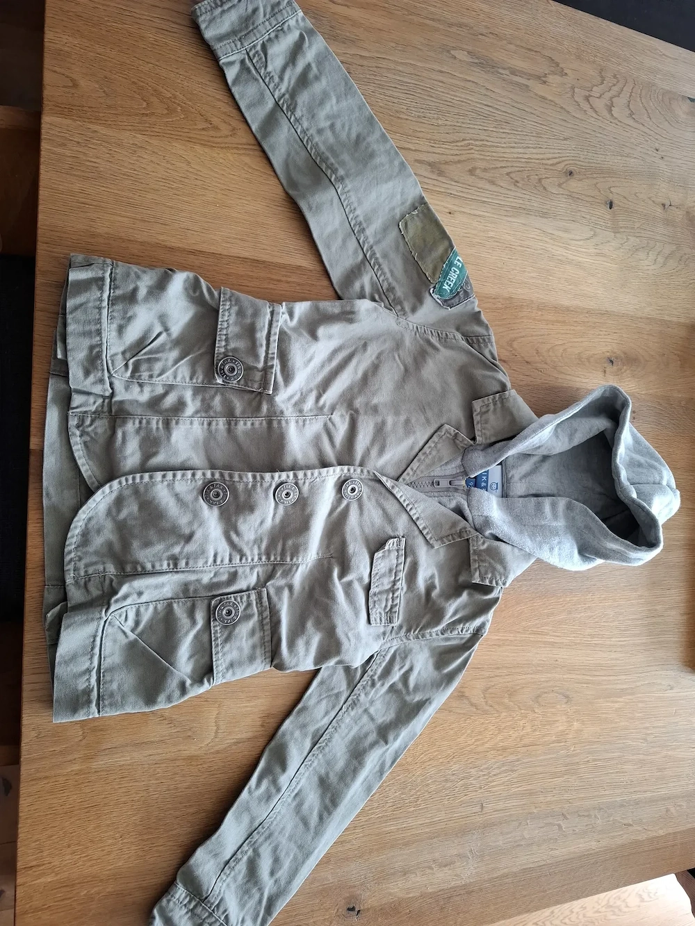 Jacke mit Einsatz Gr. 92