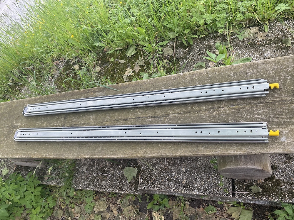 Camping  Schwerlastenauszug